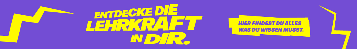 Entdecke die Lehrkraft in dir - Link